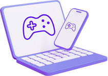 Game development services gaming setup