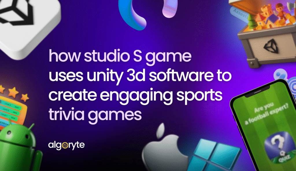 STUDIO S GAME USES UNITY 3D STUDIO S GAME USES UNITY 3D