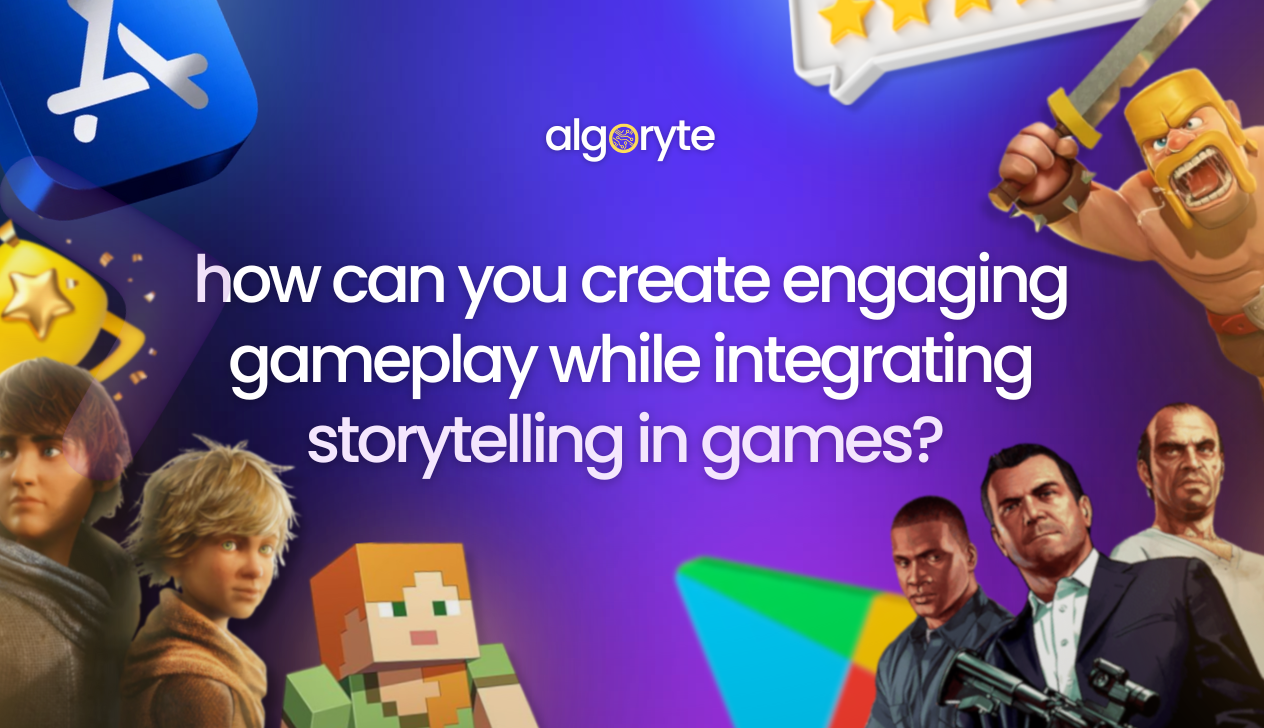 Engaging gameplay while integrating storytelling in games