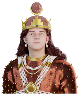 Yazdegerd III - Persian Emperor - Crown of Khosrow