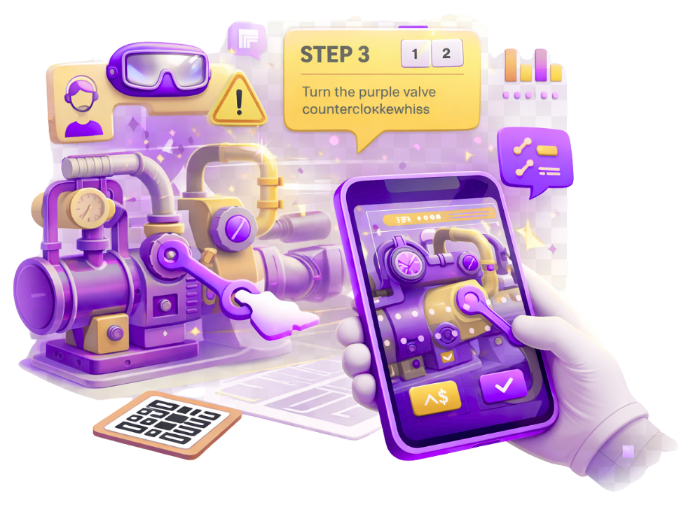 Augmented Reality Training Simulation Tools Education Augmented reality training and simulation with smartphone robot, global network, QR code scanner, and WebAR interface for educational AR tools