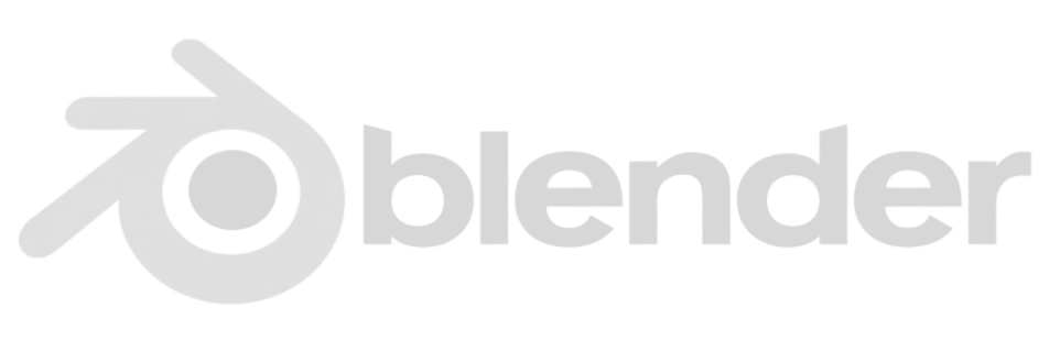 Blender 3D Software Open-source 3D creation suite for modeling, animation, and rendering
