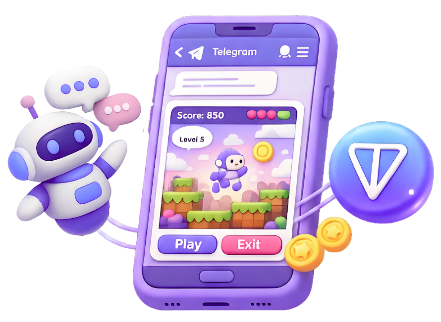Game development services Telegram