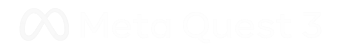 Meta Quest 3 Meta Quest 3 logo for virtual reality headset