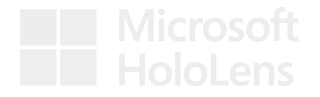 Microsoft HoloLens Microsoft HoloLens logo for mixed reality headset platform