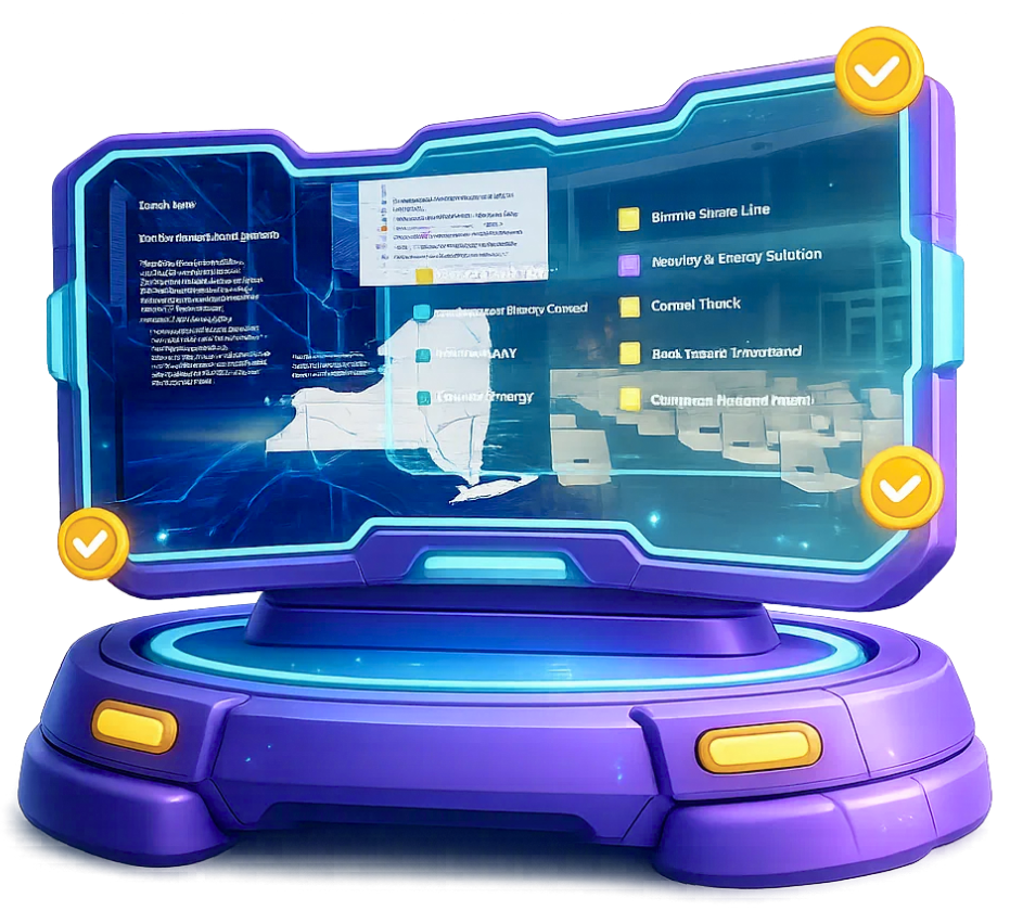 MR 3D holographic content development and asset design