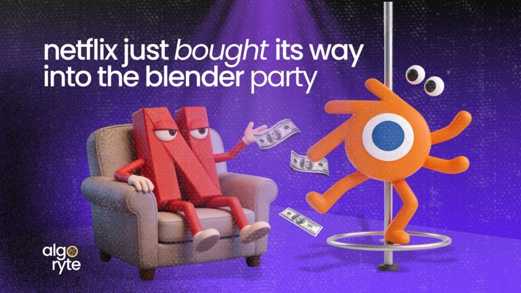 Netflix Blender Corporate Patron Netflix Blender Corporate Patron