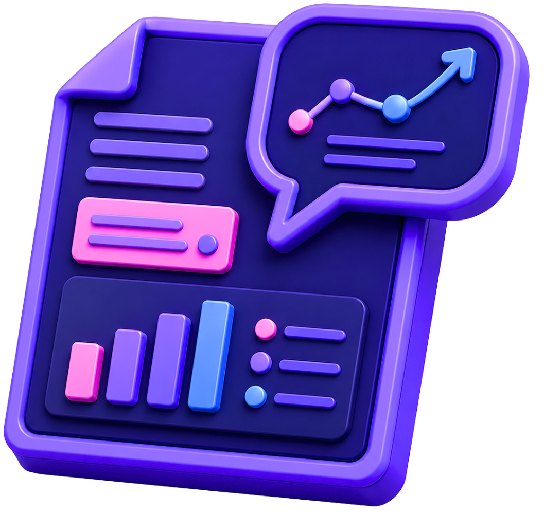 Data visualization executive reporting and storytelling services
