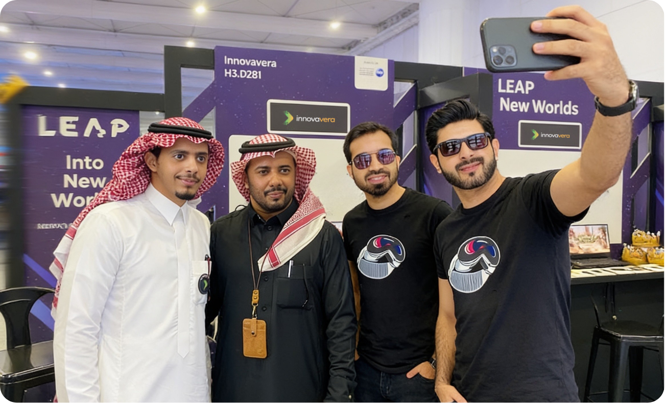 Algoryte team at the LEAP technology event